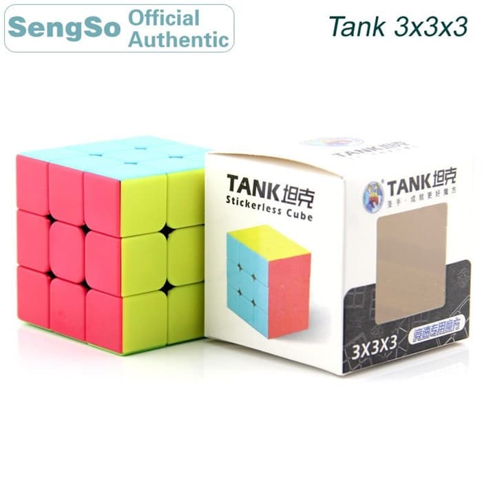 Кубик рубика 3х3х3 Sengso Tank 7203A-8
