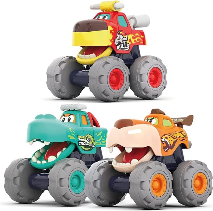Машинка инерционная Monster Truck 3151A (Красный)