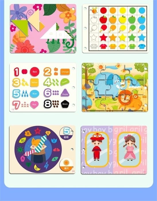 Книжка-игрушка Busy book Green