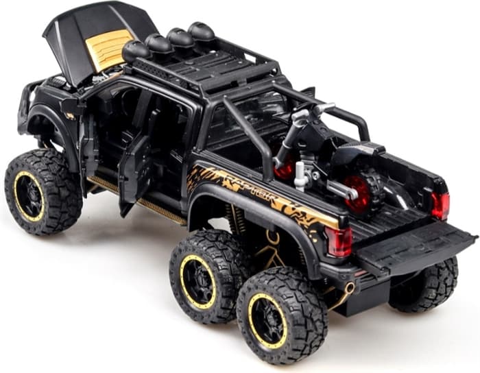 Машинка металлическая Ford Raptor Black 5215