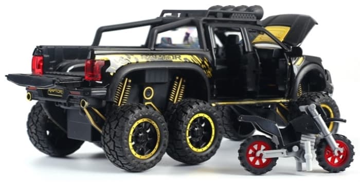 Машинка металлическая Ford Raptor Black 5215