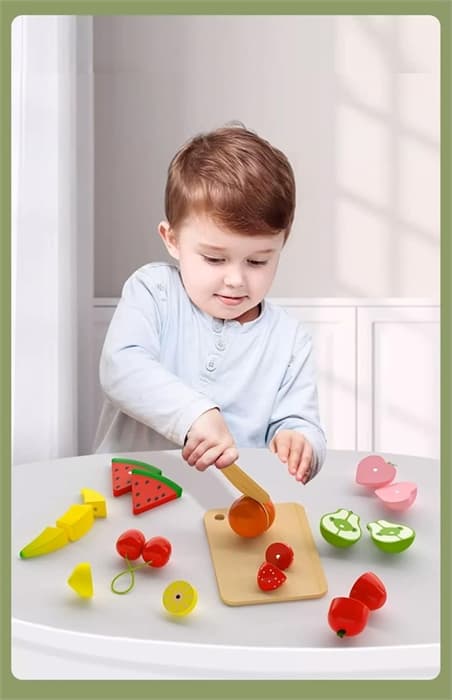 Игровой набор Фрукты и Овощи на магните JHTOY-398