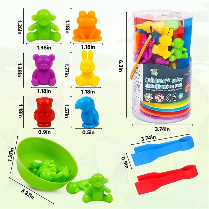 Классификатор в банке. Игрушки