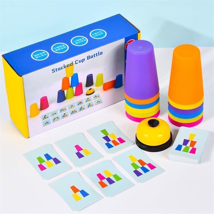 Настольная игра "Stacked cup battle" B 9522