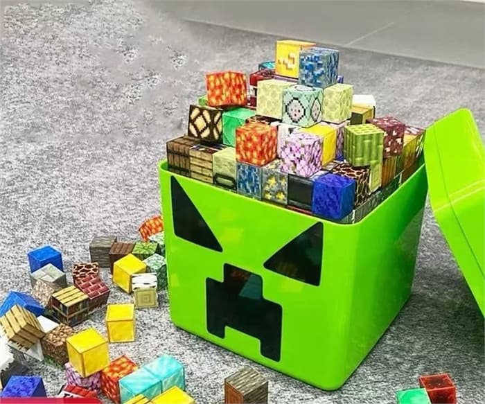 Конструктор магнитный Minecraft 150 дет. Green