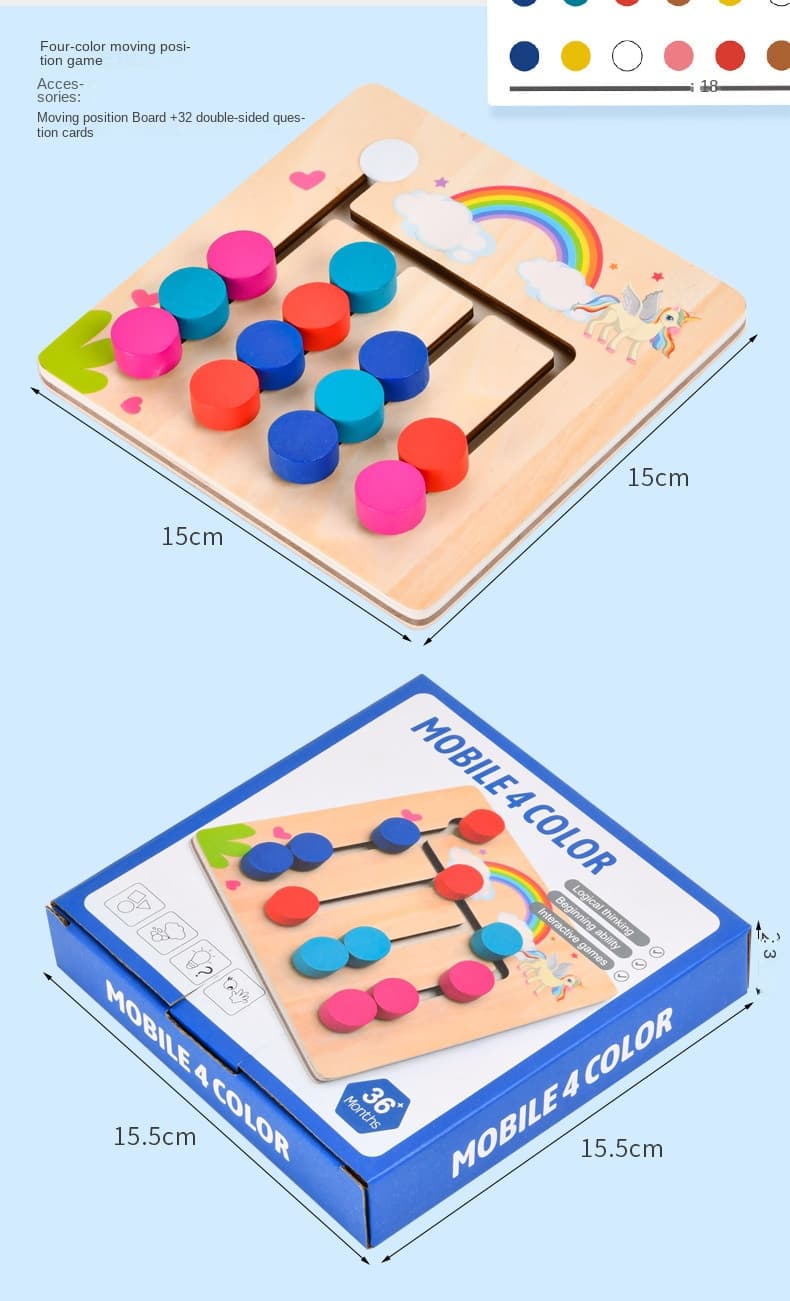 Игра Логика по цветам YLB
