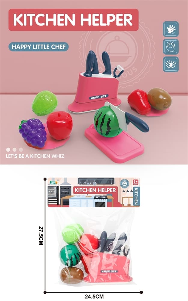 Игровой набор Фрукты на липучке 5515