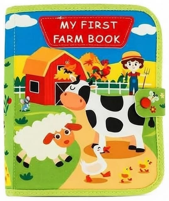 Книжка-игрушка Бизибук Ферма