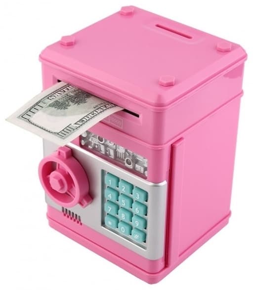 Детская электронная Копилка сейф Pink