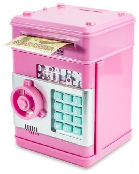 Детская электронная Копилка сейф Pink