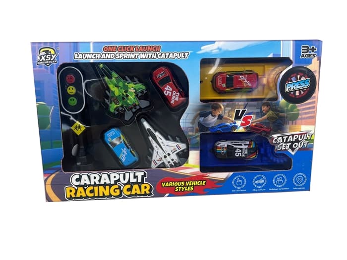 Игровой набор-трек с катапультами Carapult Racing Car 18058