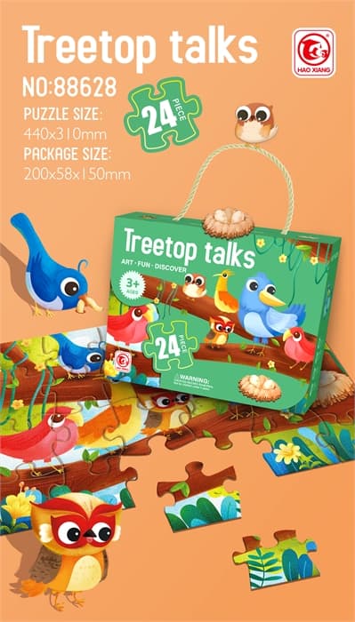 Пазл напольные 24 элементов Treetop talks 88628